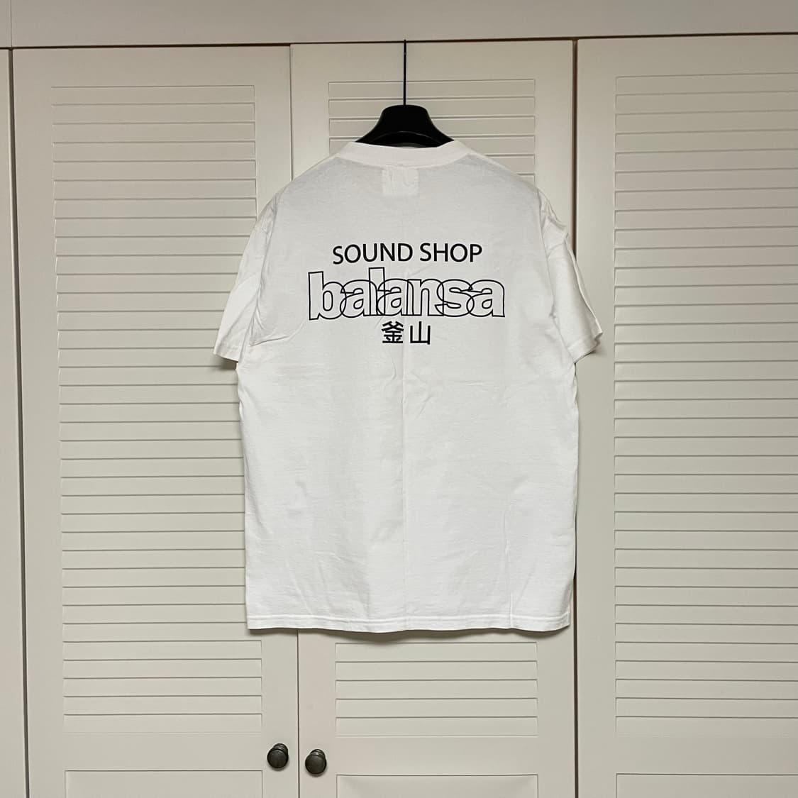 발란사 사운드샵 로고 반팔 상품이미지3