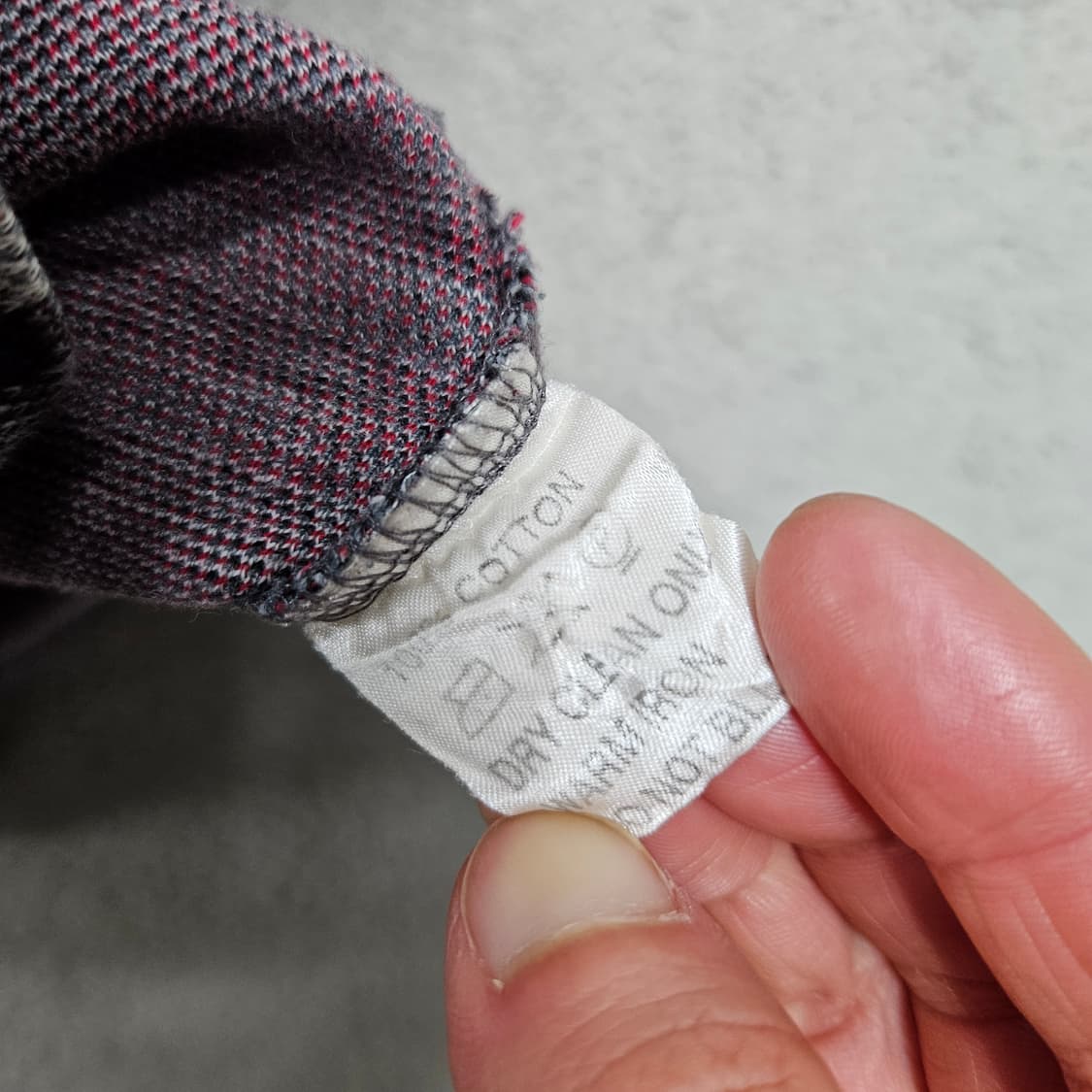 정품 90s 버버리 카라티 L 상품이미지9