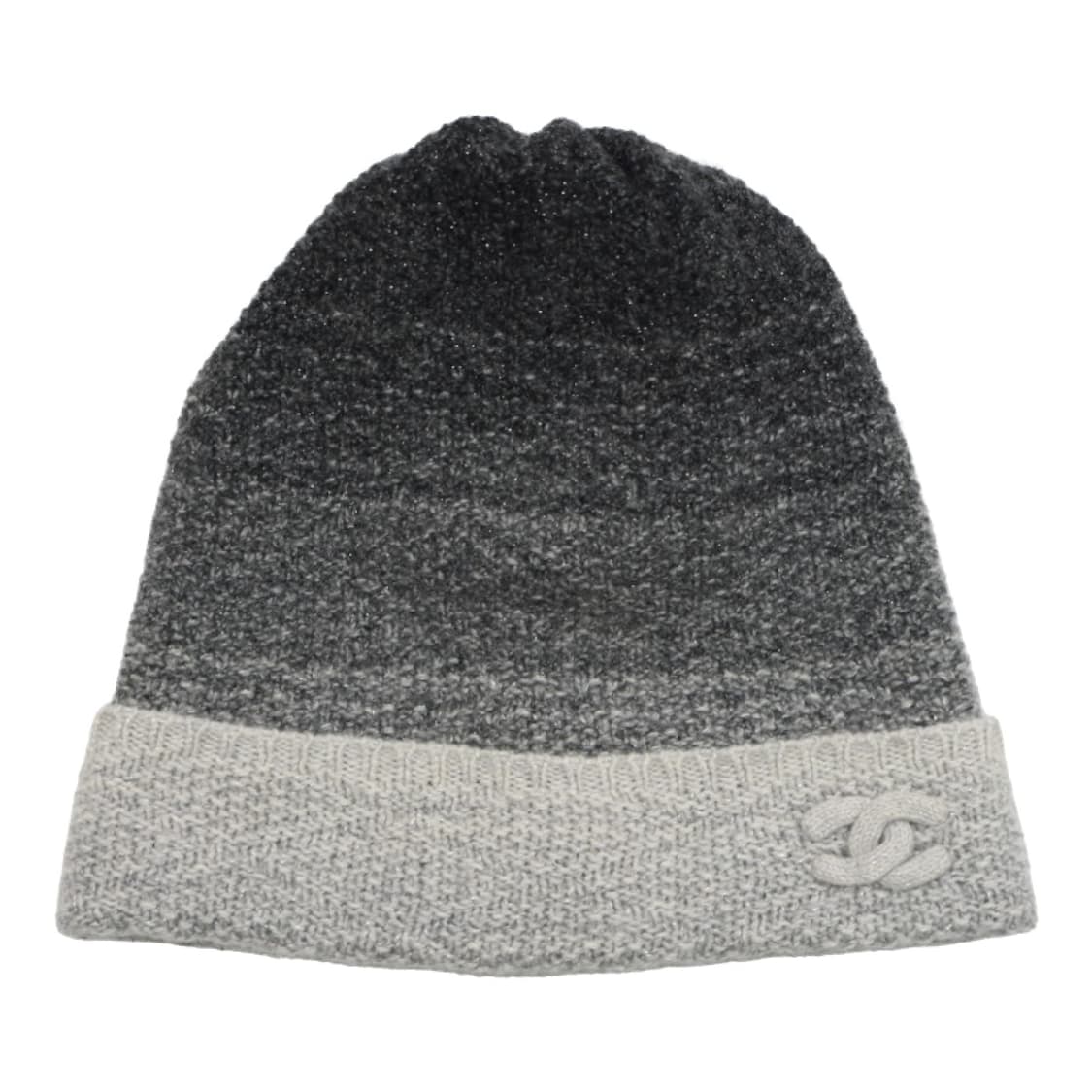 샤넬 투톤 CC로고 비니 캐시미어 그레이 상품이미지1