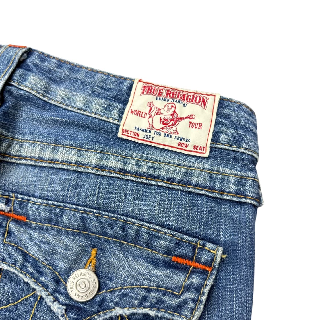 트루릴리젼 데미지 중청 부츠컷 팬츠 상품이미지7