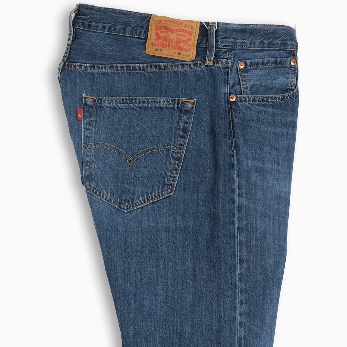 빈티지 리바이스 501 진청 36 인치 LV50136547 상품이미지5