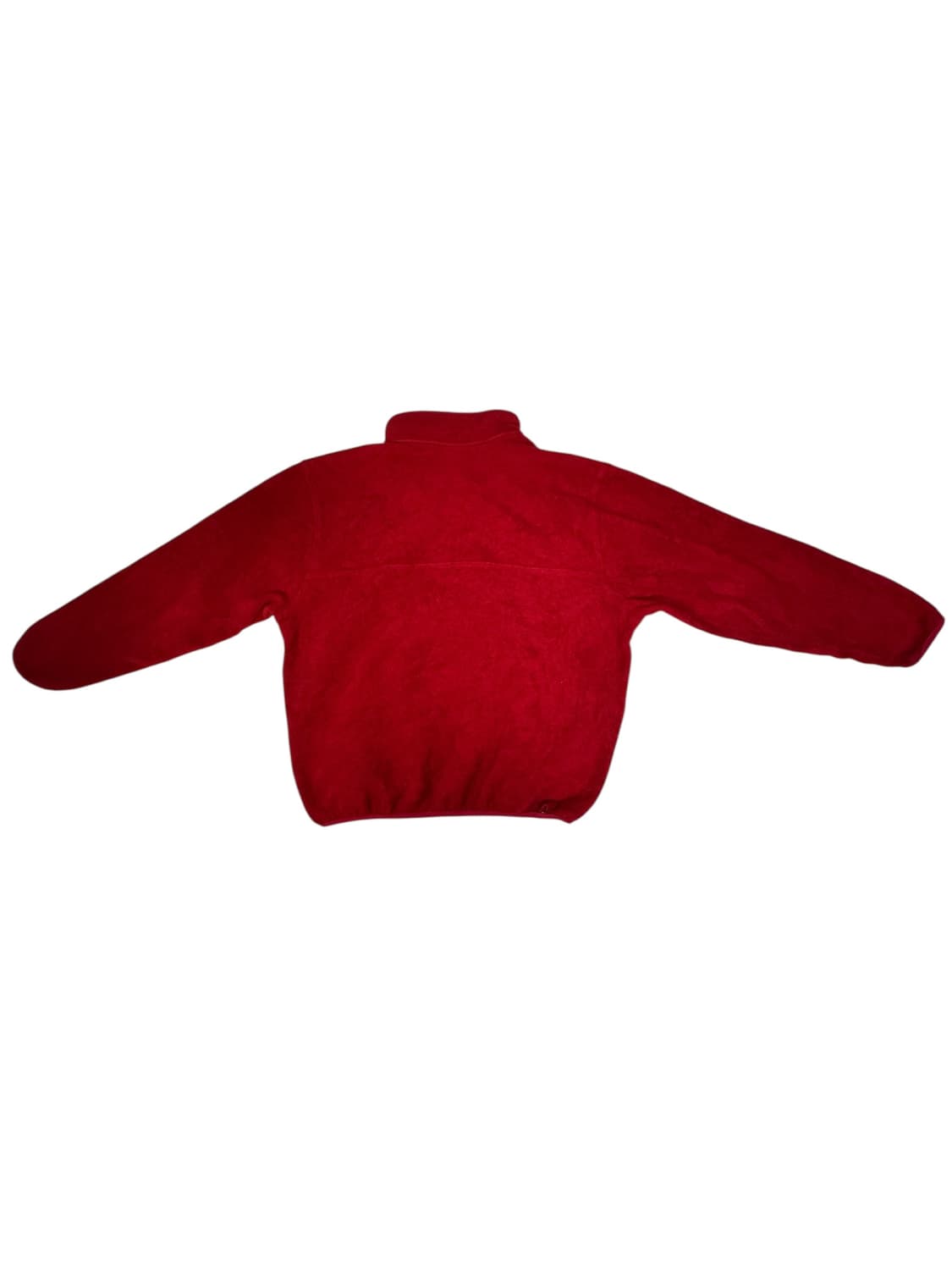 빈티지 90s 엘엘빈 LLbean 스냅 플리스 레드 XL 상품이미지6