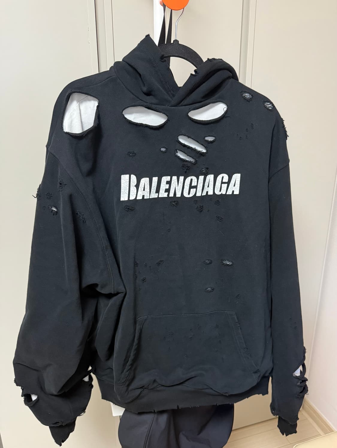 발렌시아가 디스트로이드 후드 xxs 상품이미지1