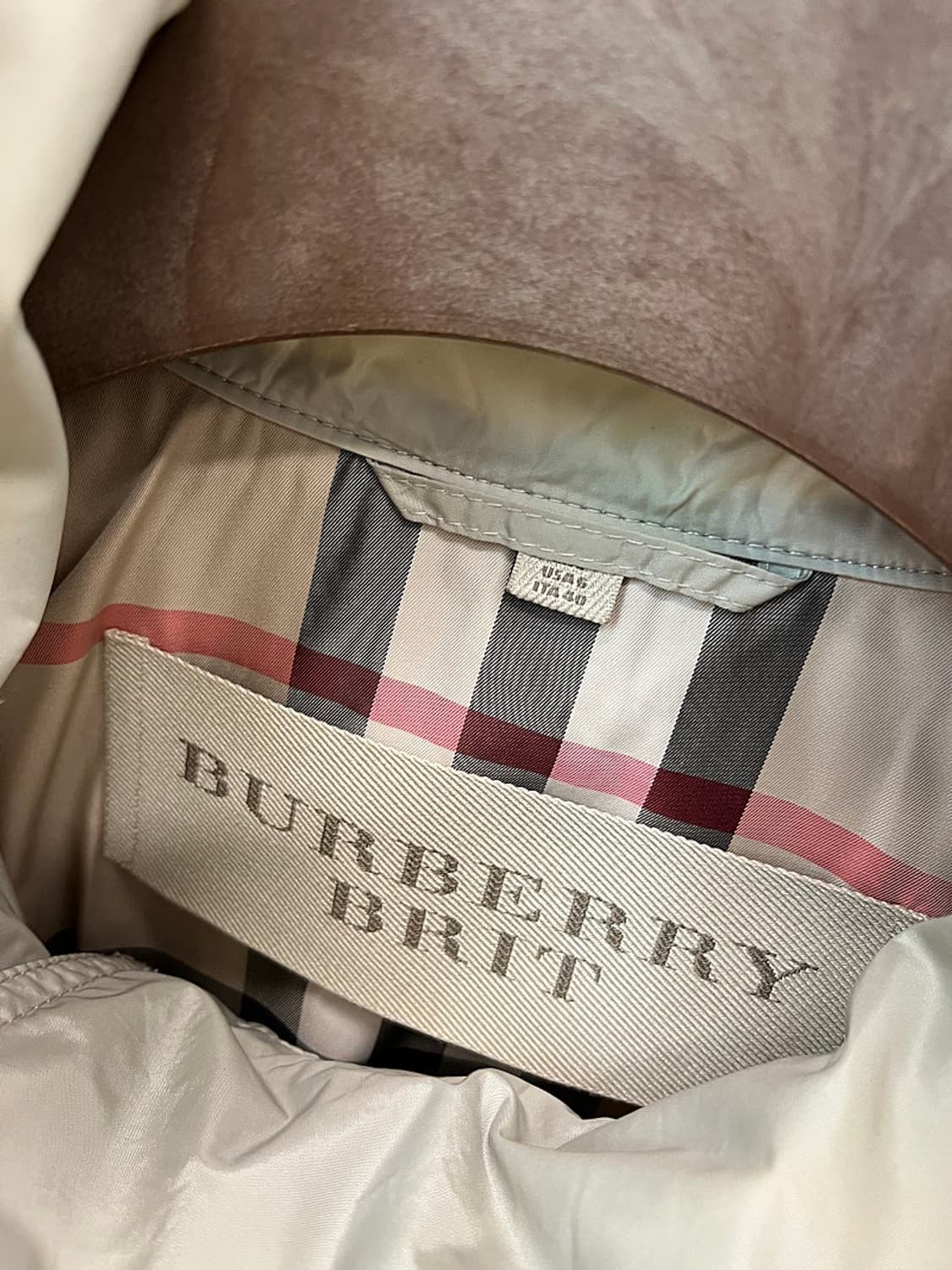 여) 버버리 나일론 후드 사파리 상품이미지5