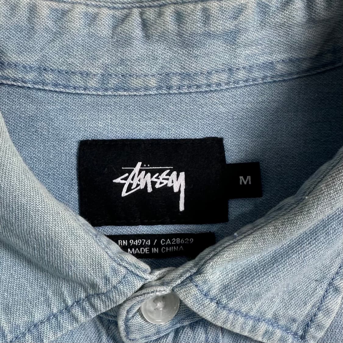 스투시 데님 포켓 셔츠  상품이미지5