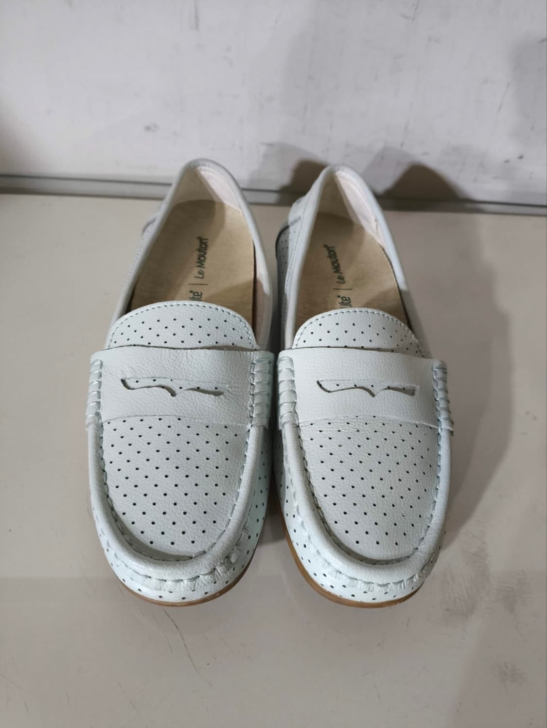 245mm 가죽 펀칭로퍼 상품이미지4