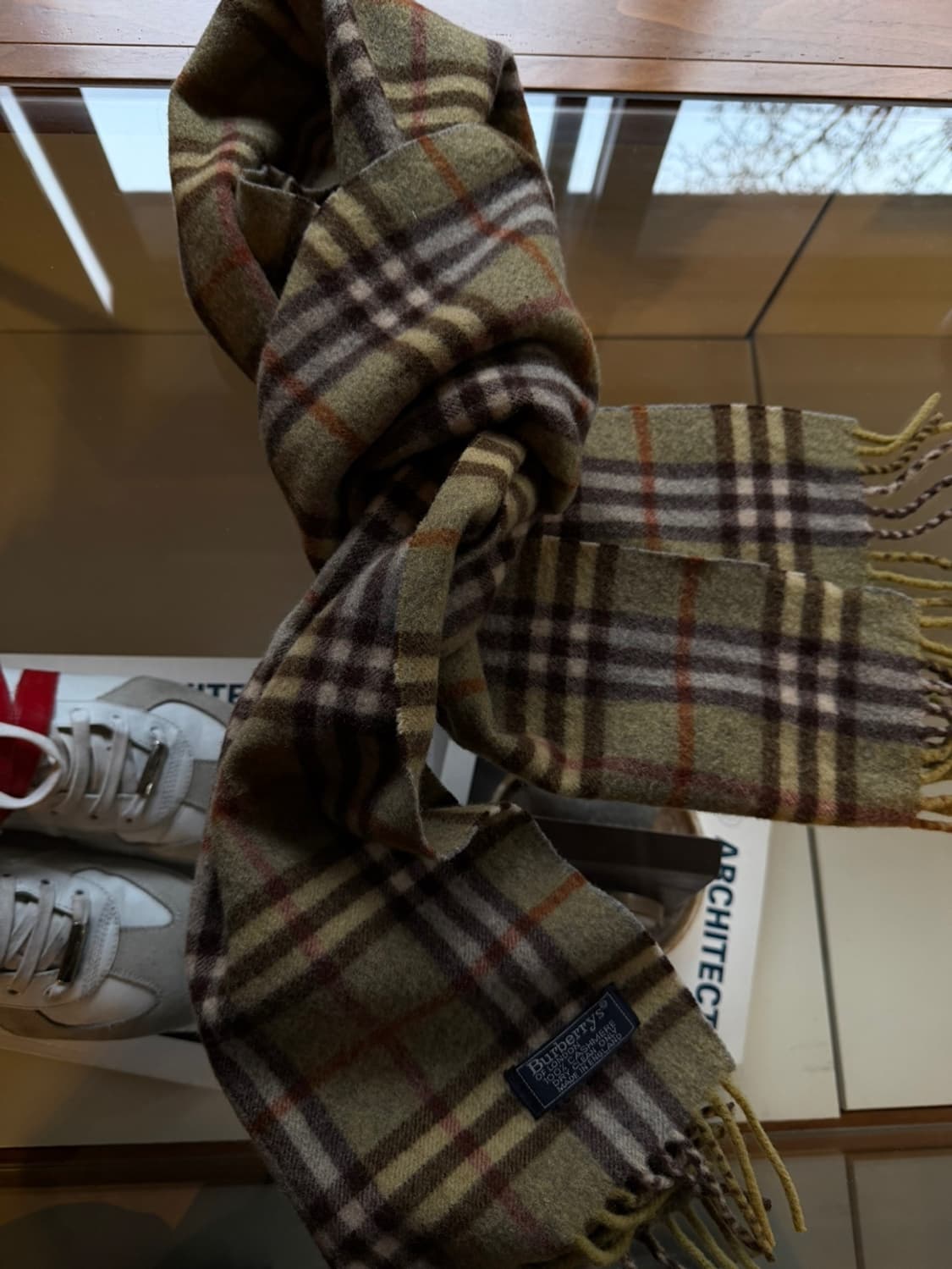 버버리 캐시미어 머플러  상품이미지5