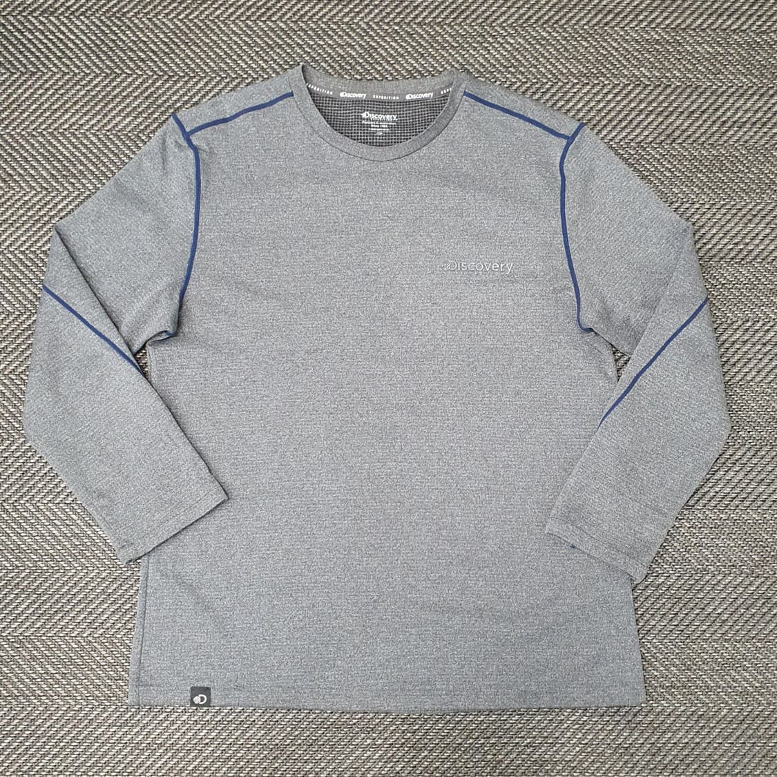 디스커버리 7부소매 면티 남자110 상품이미지1