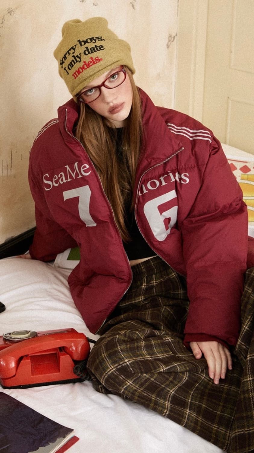 디얼마이키코 코튼 자켓 패딩 상품이미지3