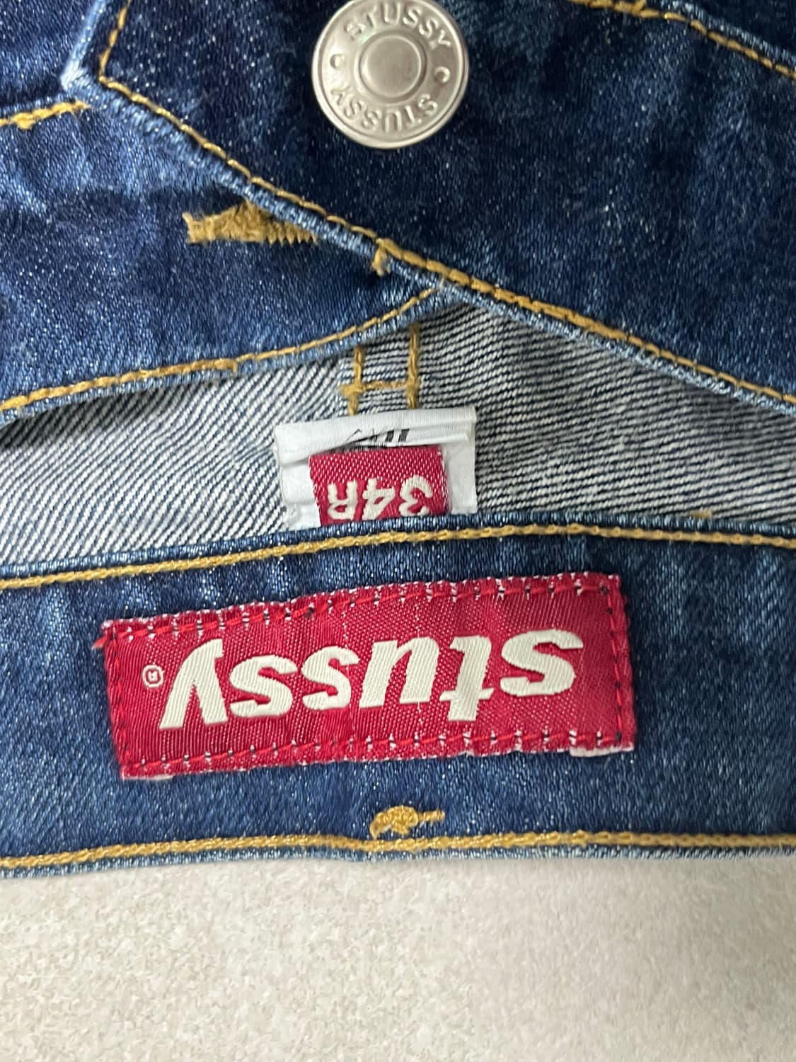90's stussy pants (made in usa) 34R 상품이미지4