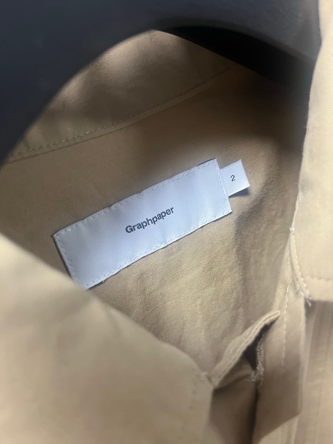 그라프페이퍼 셔츠 (2사이즈) 상품이미지3