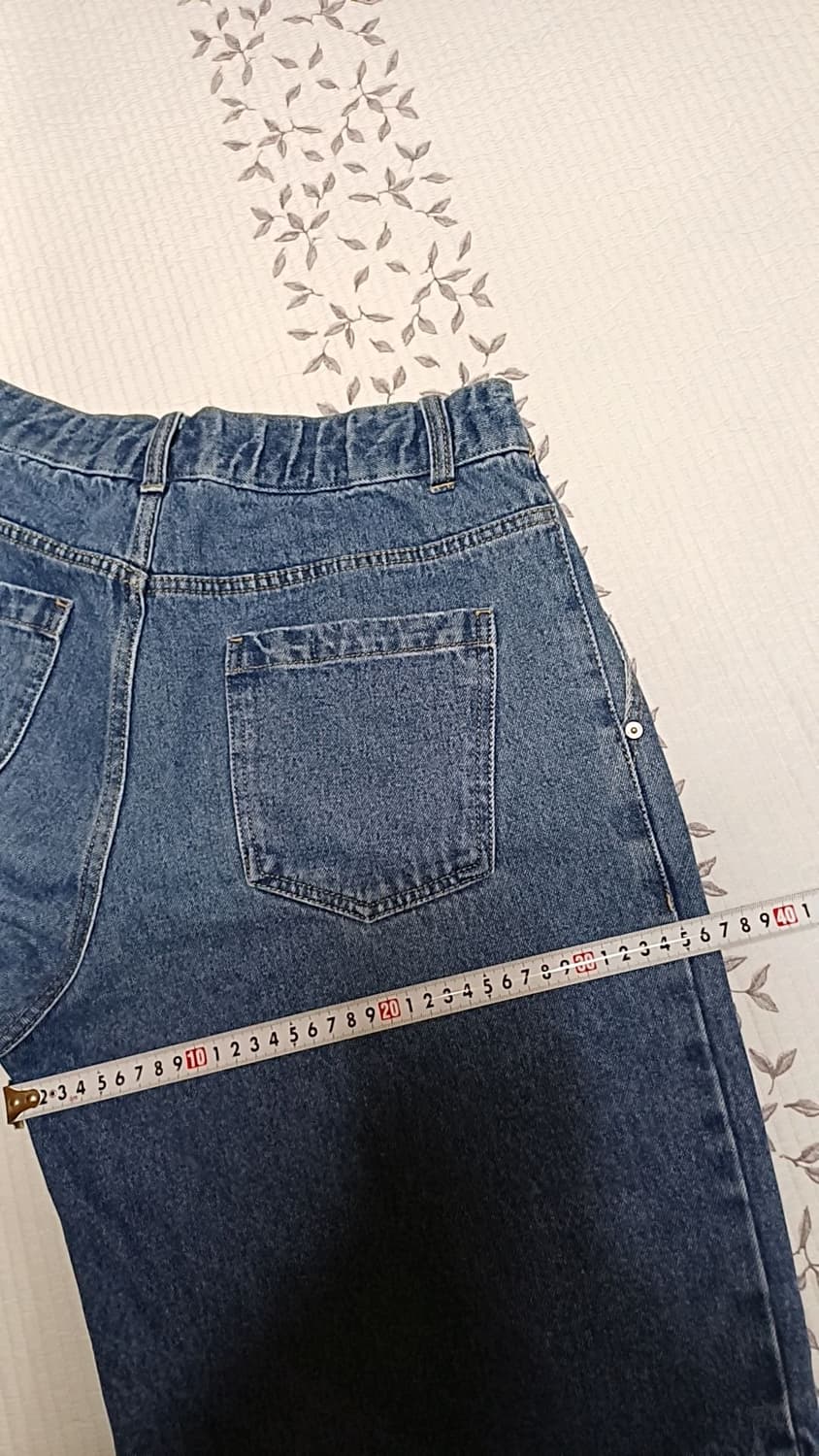 키뮤어 와이드 청반바지 M 31인치 기장56 상품이미지7