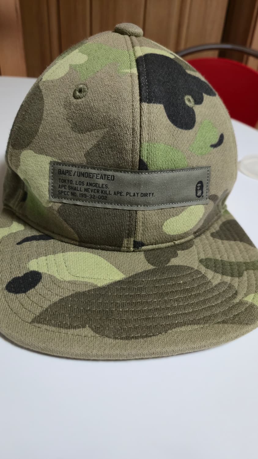 베이프 언디핏 그라데이션 카모 볼캡 상품이미지1
