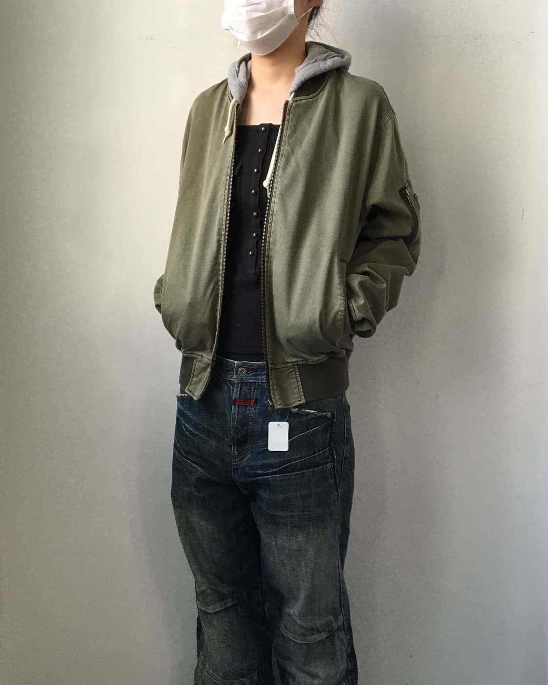 Hood layered ma 1 상품이미지7