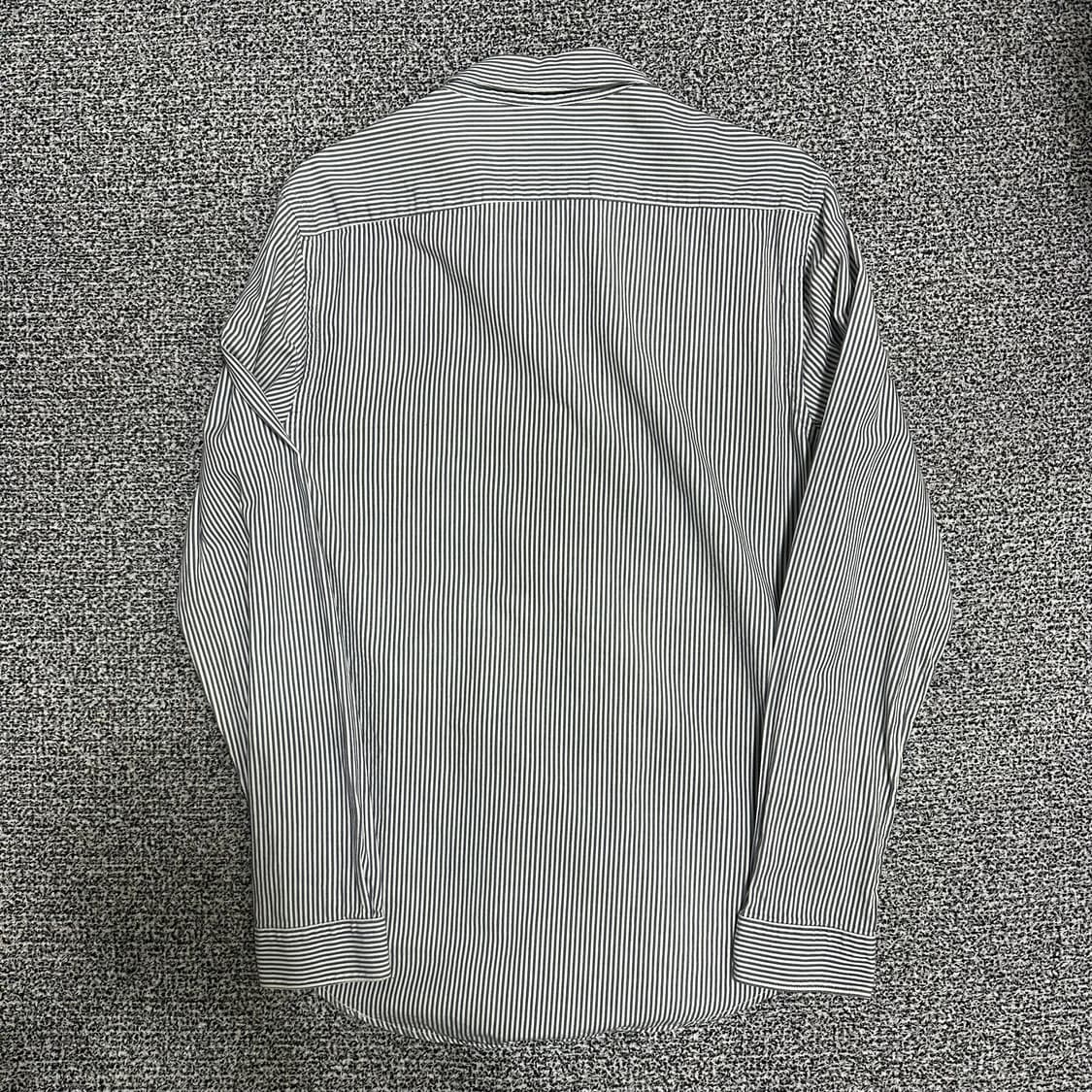 (M) 자라 스트라이프 긴팔 셔츠 남성 상품이미지3