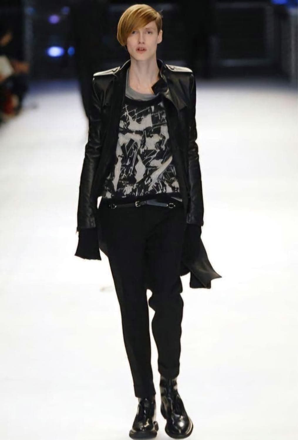 Dior homme aw07 navigate 이중벨트 상품이미지2