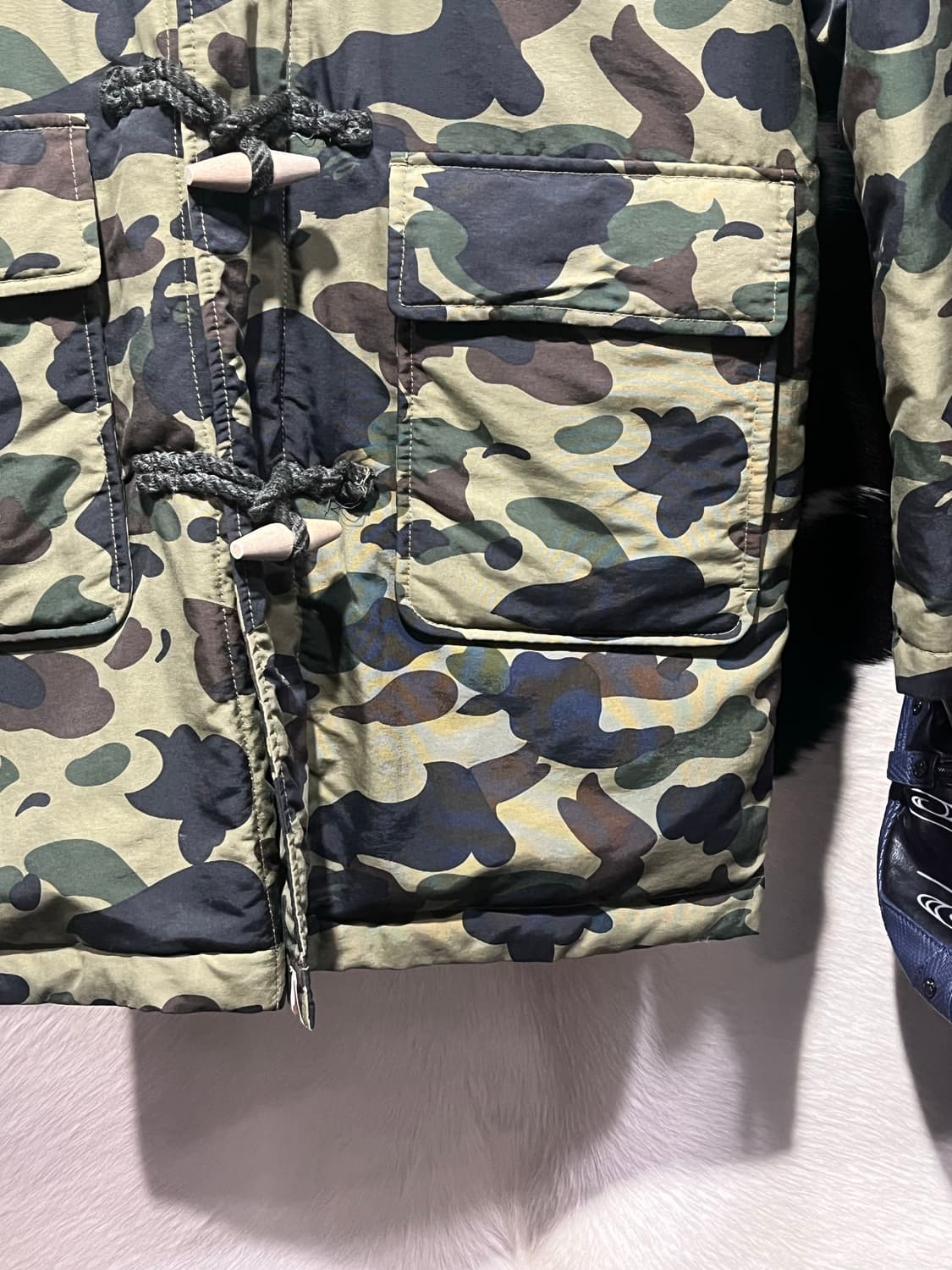 베이프 카모 패딩 상품이미지6