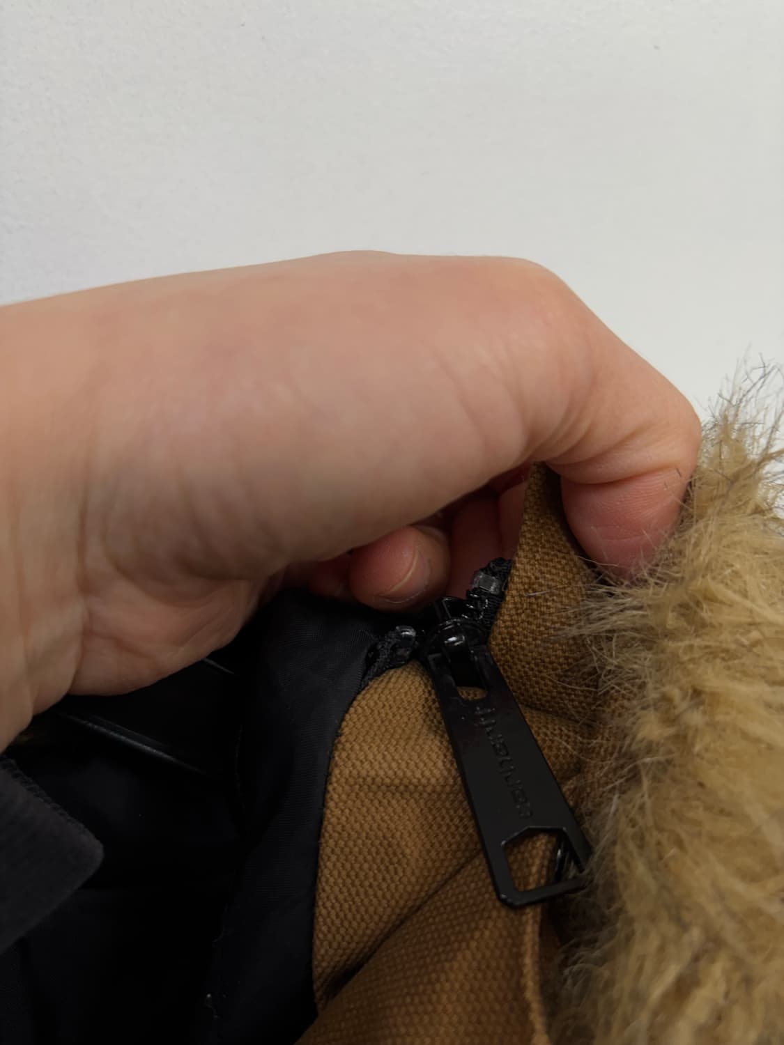 칼하트 슬래퍼 후드탈착 파카 상품이미지6