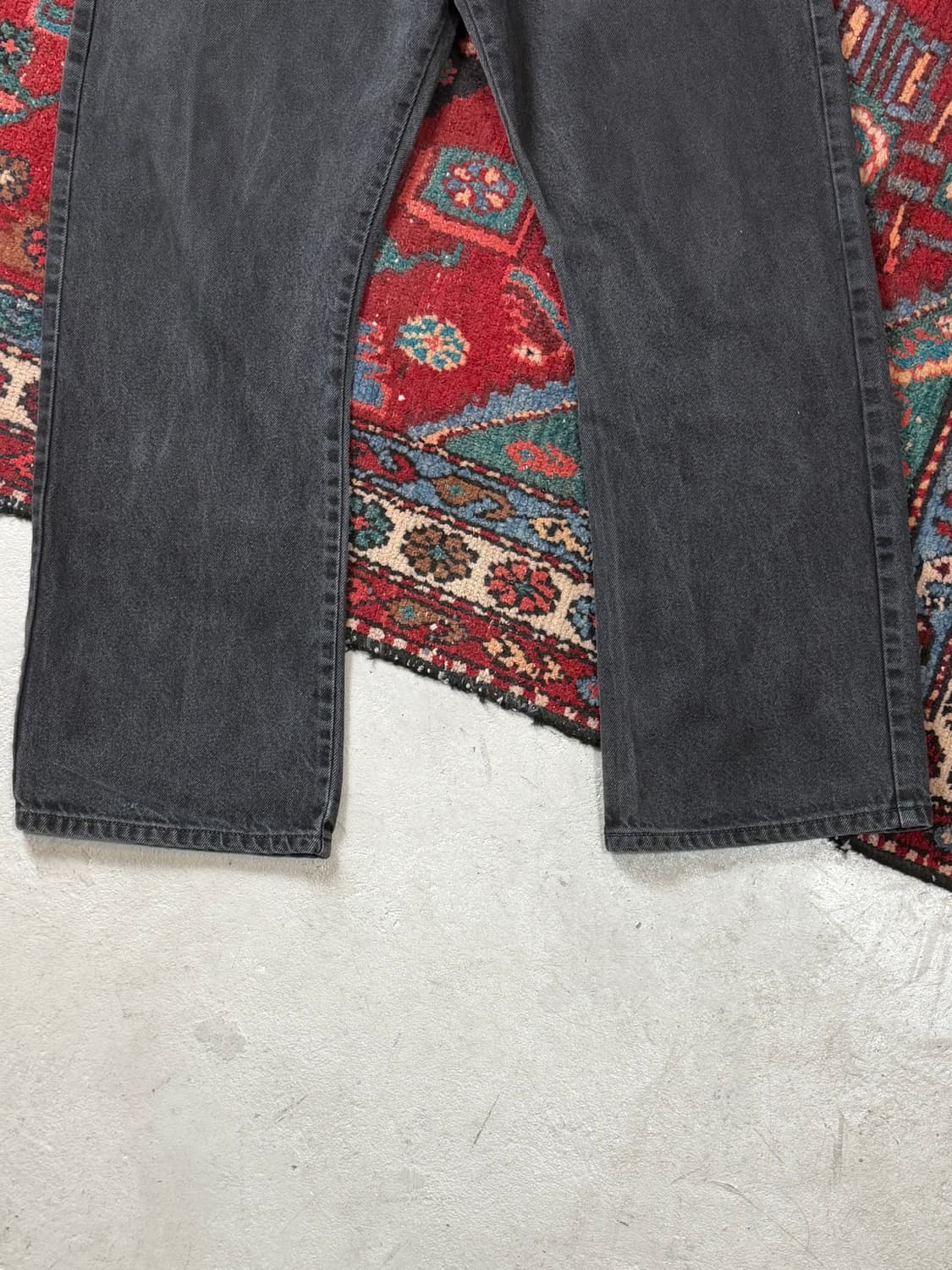 00's 리바이스 517 블랙 부츠컷 플레어진 상품이미지7