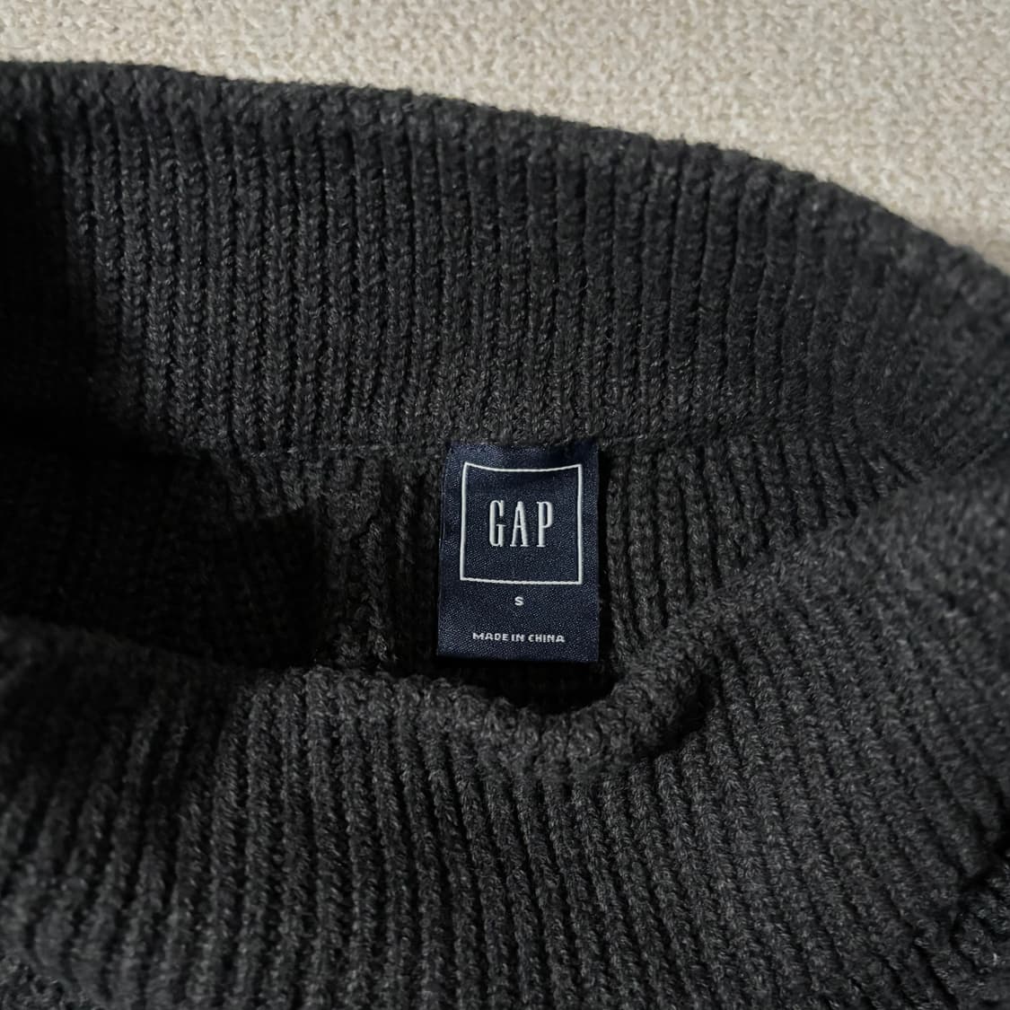 빈티지 GAP 갭 차콜 니트스커트  상품이미지2