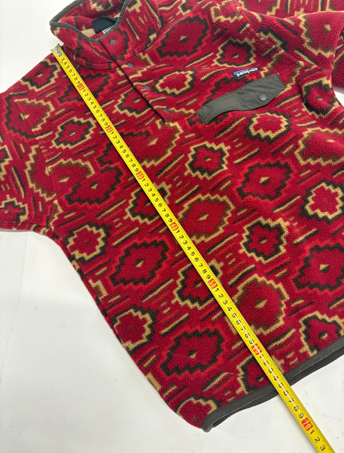 헤비모델)빈티지 신칠라 스냅티 아즈텍패턴 멘즈XS 상품이미지8