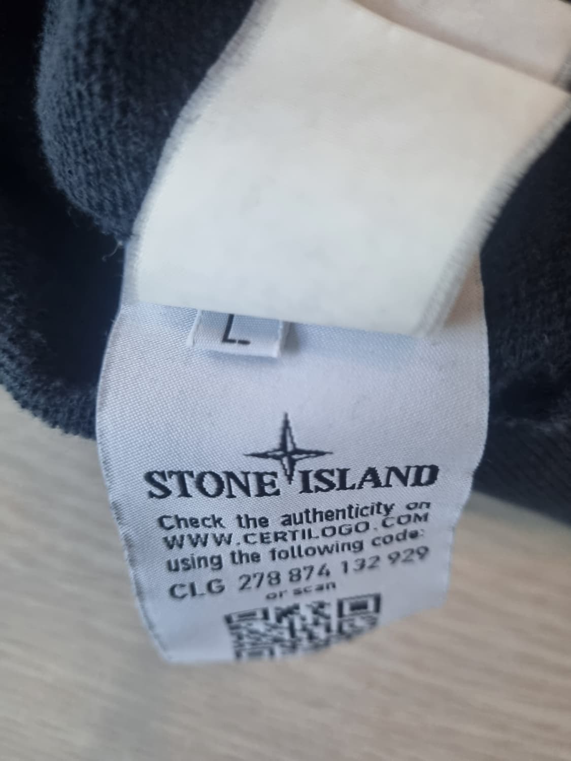 스톤아일랜드 네이비 맨투맨 L 상품이미지6