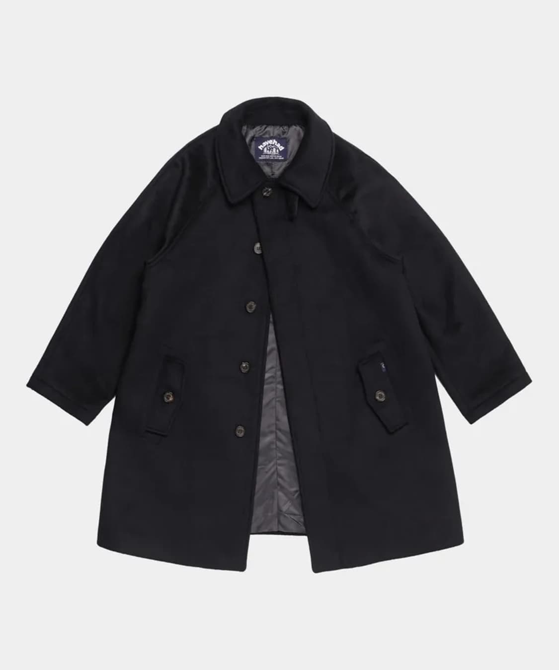 해브해드 코트 City Wool Mac Coat 네이비 2사이즈 팝니다 상품이미지1