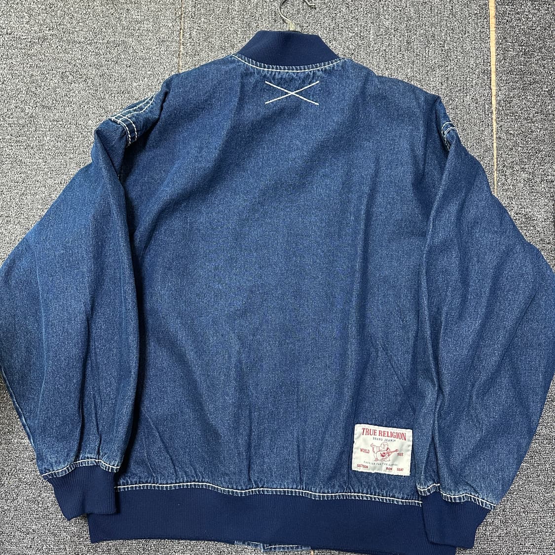 트루릴리젼 바시티 자켓 인디고 XL 상품이미지3