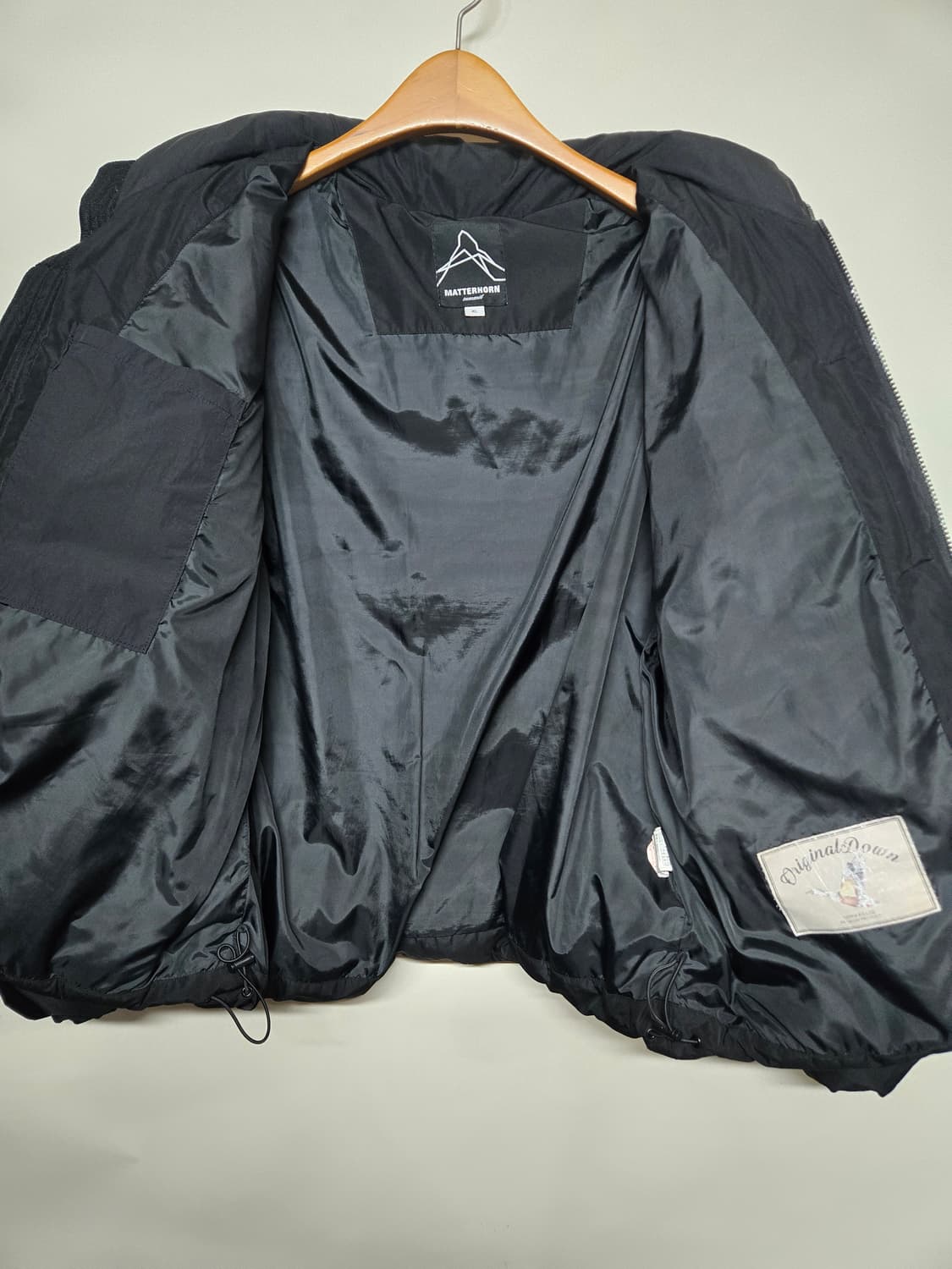 MATTERHORN 마터호른 써밋 덕다운 패딩 블랙 XL 상품이미지3