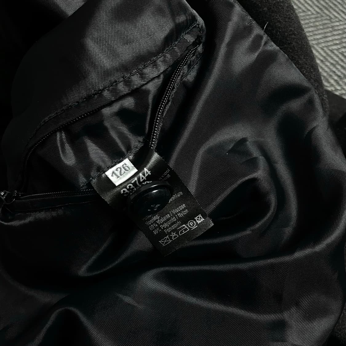 HIRMER 미니멀 울 버튼 발마칸 롱코트 브라운y 4836 상품이미지6