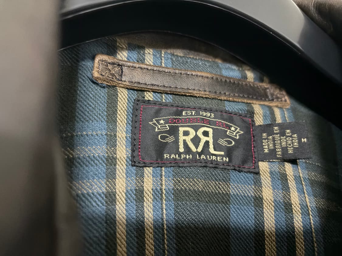 RRL 뉴스보이 레더자켓 상품이미지3