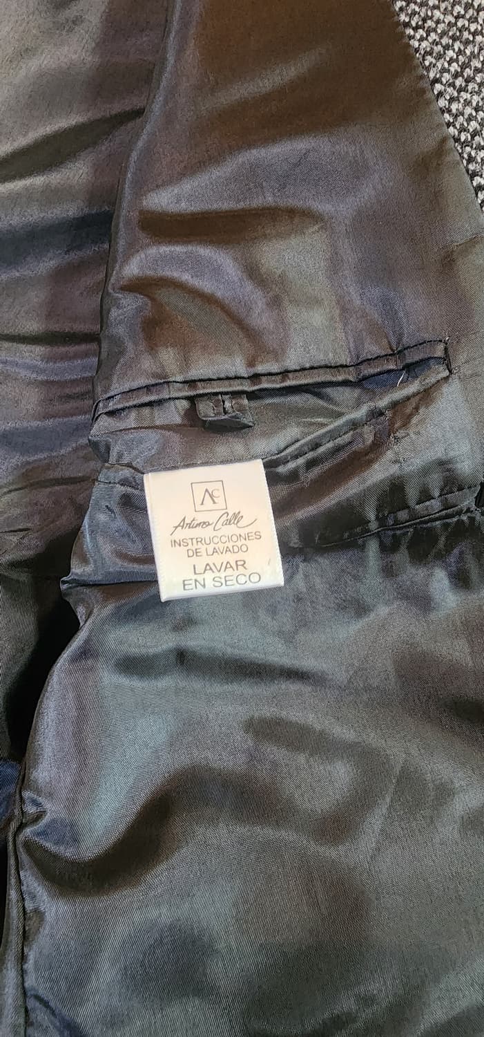 진그레이 알파카100 모직 트위드자켓 XL 상품이미지8