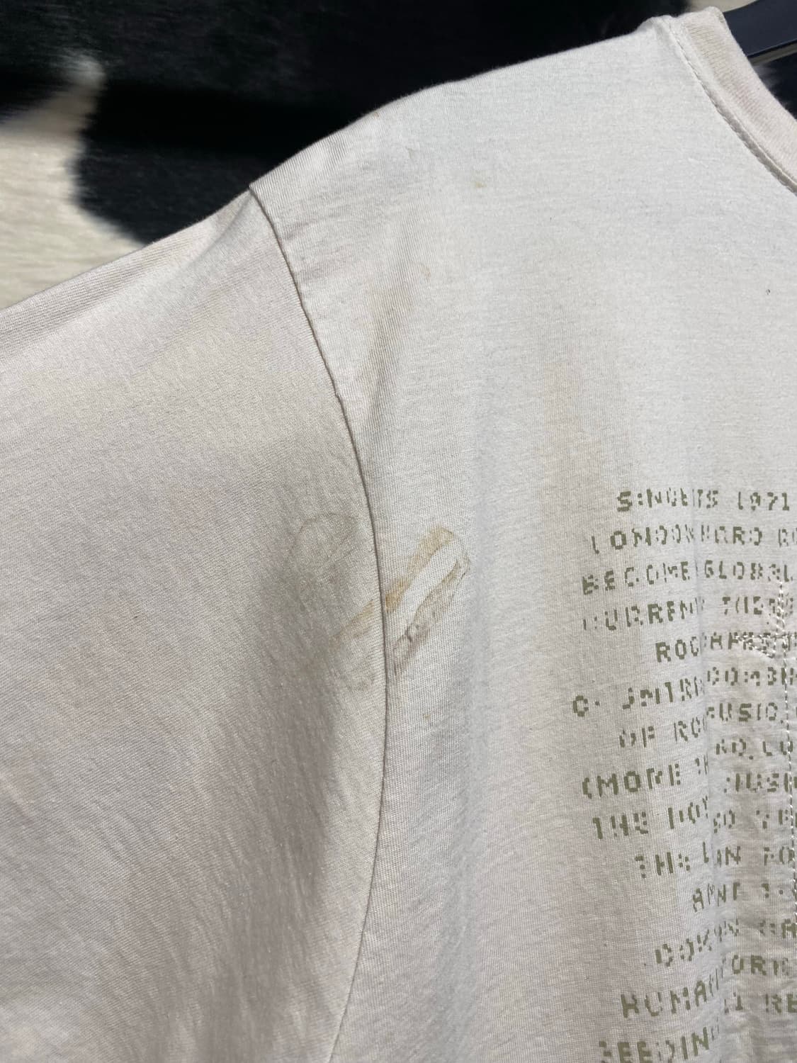 Hard Rock Cafe 빈티지 프린팅 반팔 티셔츠 상품이미지5