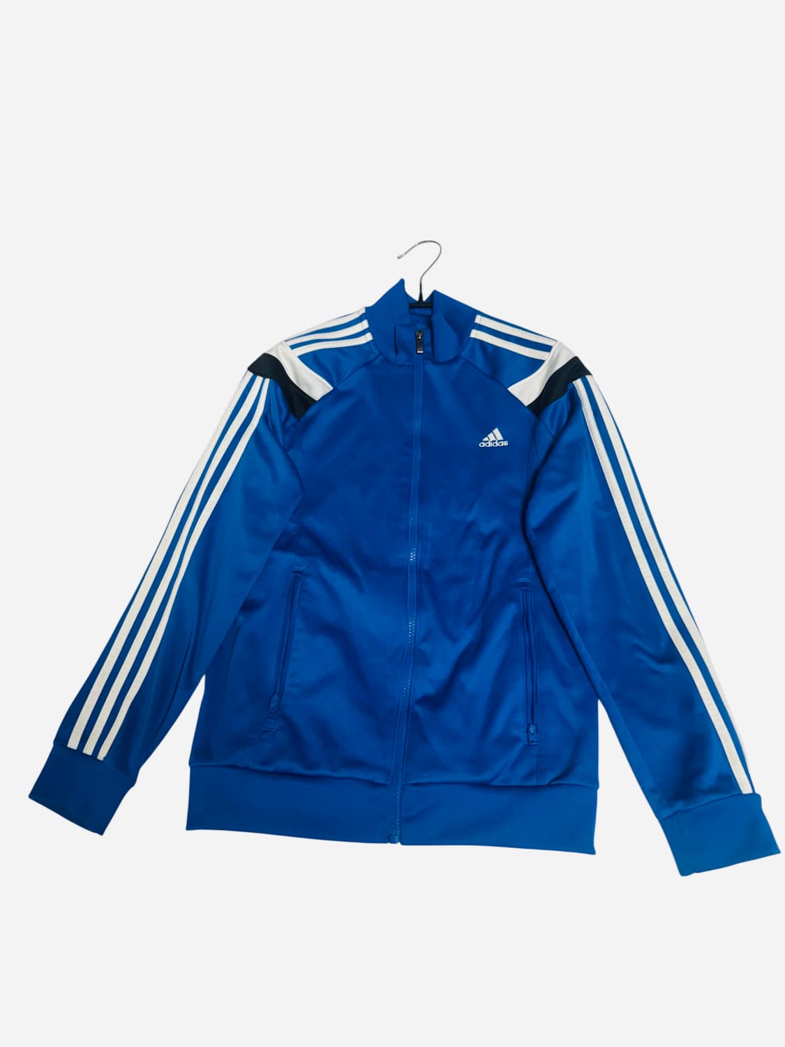 💙adidas 블루 트랙탑💙 79(S) 사이즈 / 삼선 정품 집업 상품이미지1
