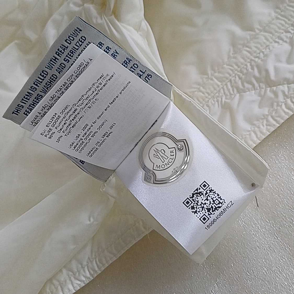 정품 몽클레어 간절기 구스 다운 패딩 여성 3 거의새것 사랑봉봉 상품이미지9