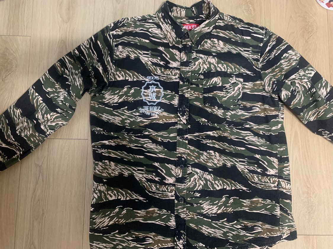 세카이 타이거 카모 셋업 세트판매합니다 상품이미지3