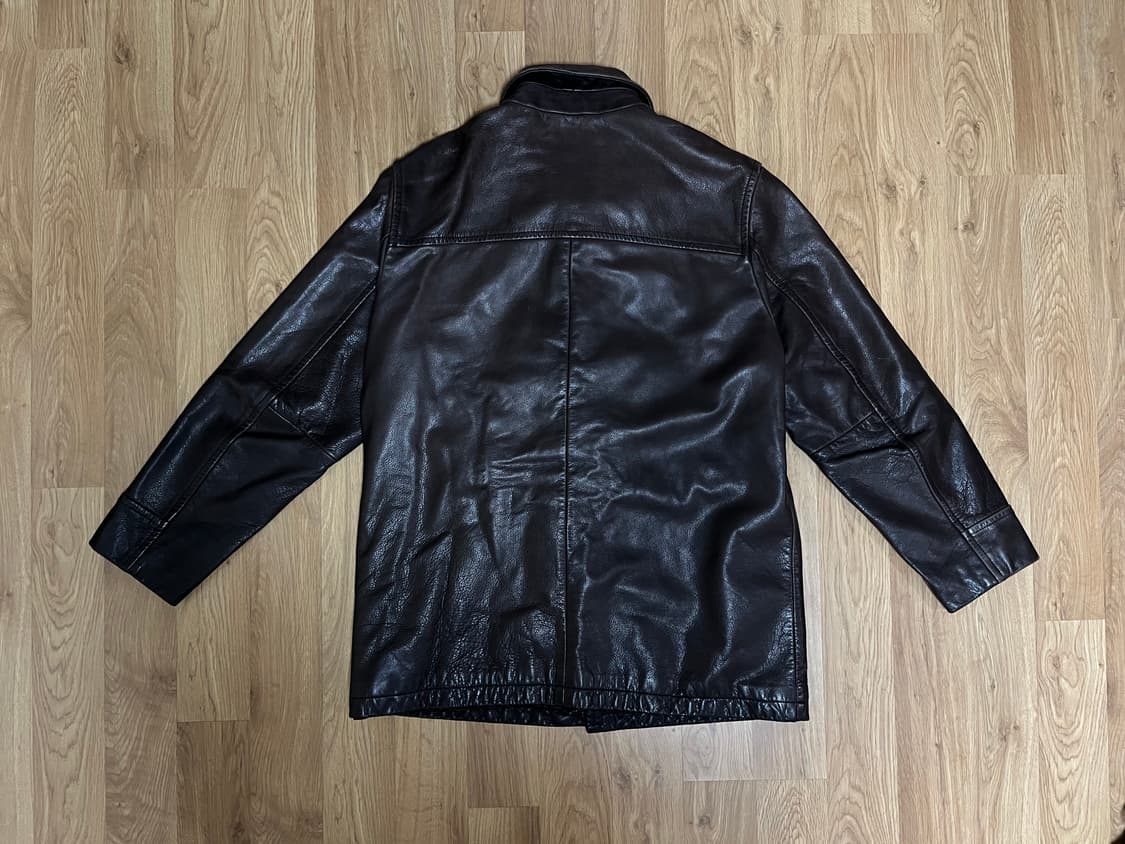 old gap 올드 갭 레더 카코트 다크 브라운 L 상품이미지3