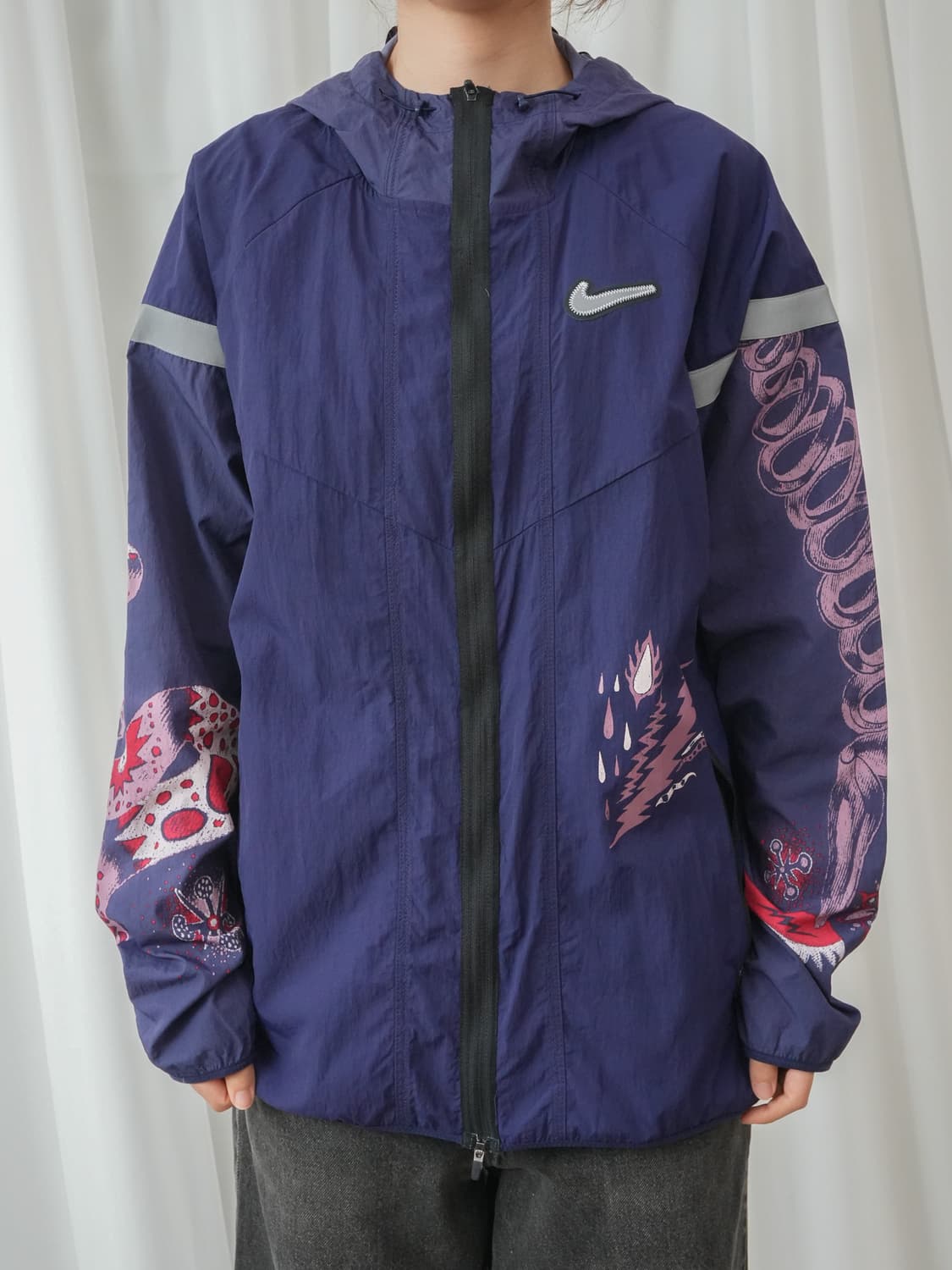 NIKE 러닝 스카치 스우시 윈드브레이커 (L) 상품이미지4