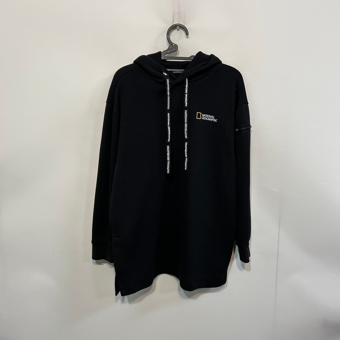 내셔널지오그래픽 여성 약기모 후드 오버핏 상품이미지1