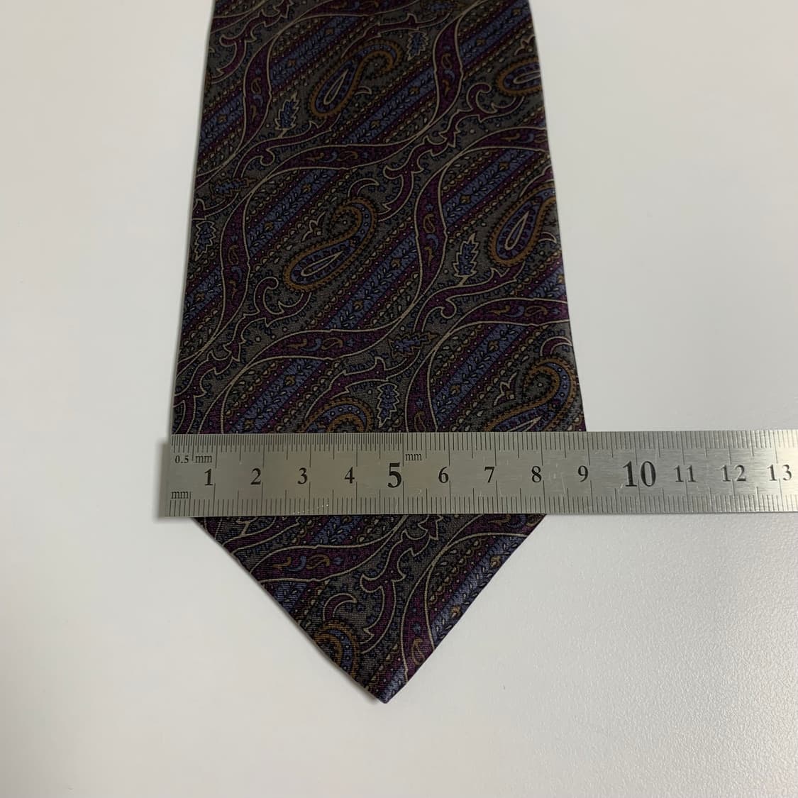 디올(Dior) 페이즐리 명품넥타이 광택 100실크 정장패션 상품이미지10