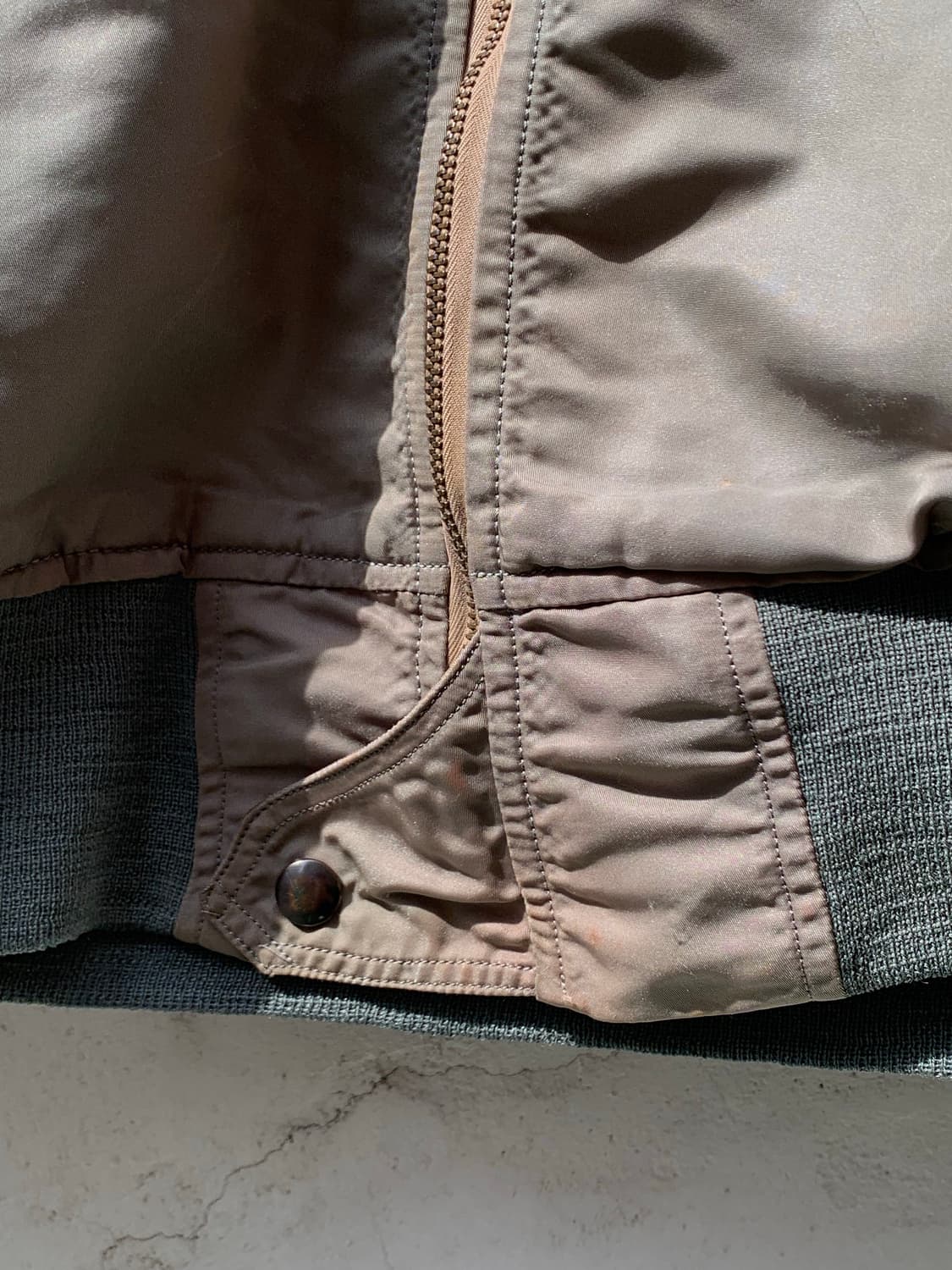 50s 미 공군 L-2B 플라이트 자켓 상품이미지4