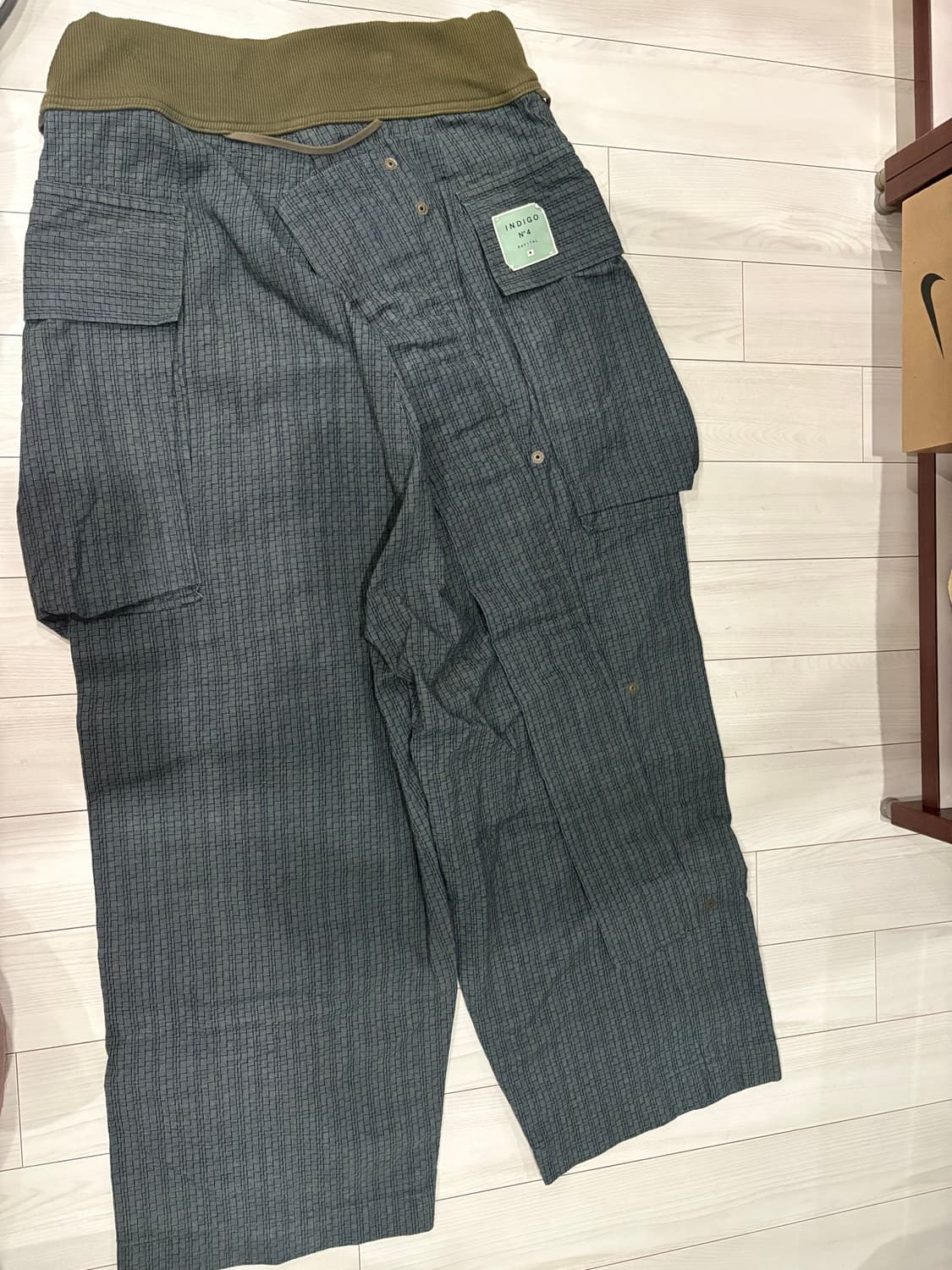 Kapital indigo no4 카고바지 상품이미지4