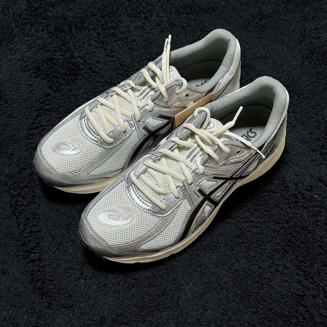 아식스 조그100s 화이트 블랙265 새상품 상품이미지1