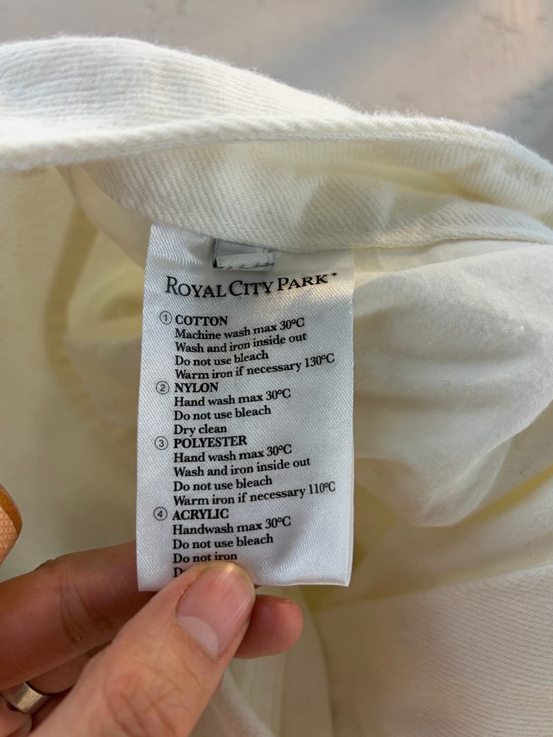 Royal City Park denim pants S 상품이미지8