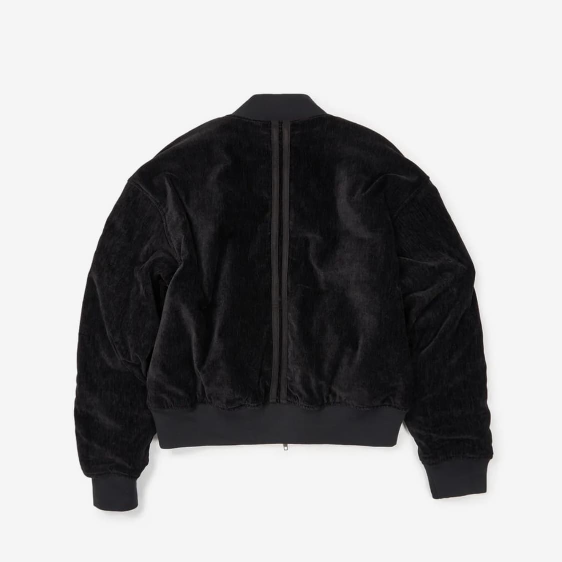 ETCE 벨벳 블루종 TRIMMING VELVET BOMBER 상품이미지2
