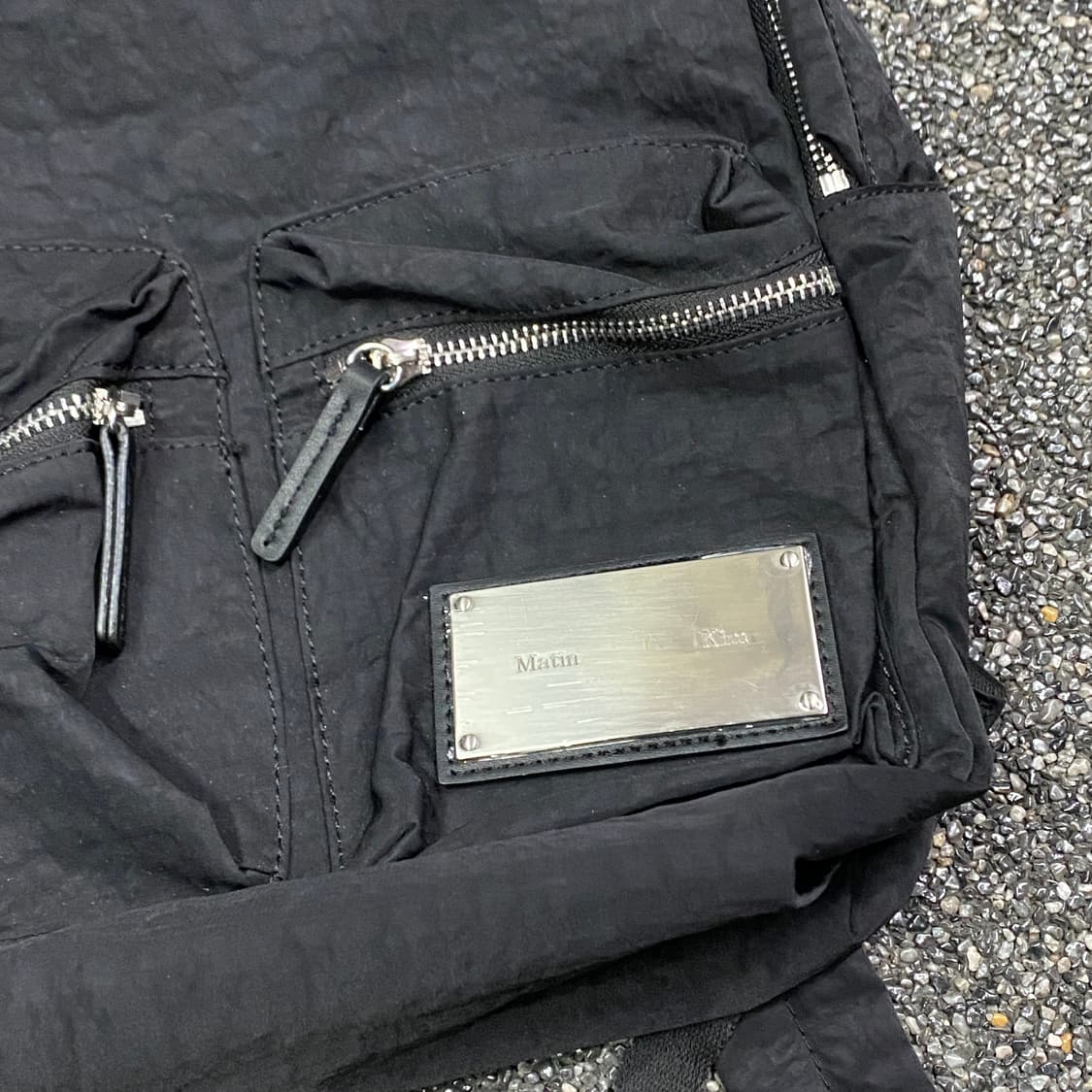 마뗑킴 카고 올 데이 백팩 블랙 B4144 상품이미지2