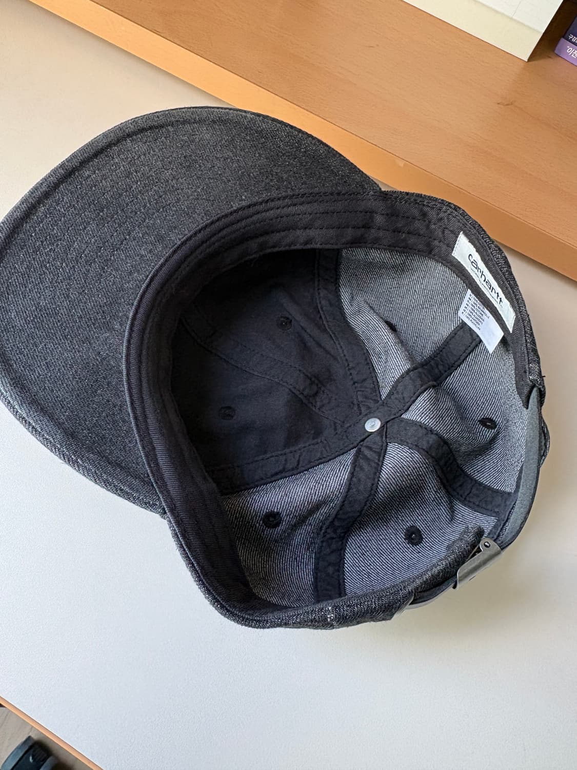 칼하트 WIP 내쉬 캡 블랙 상품이미지3