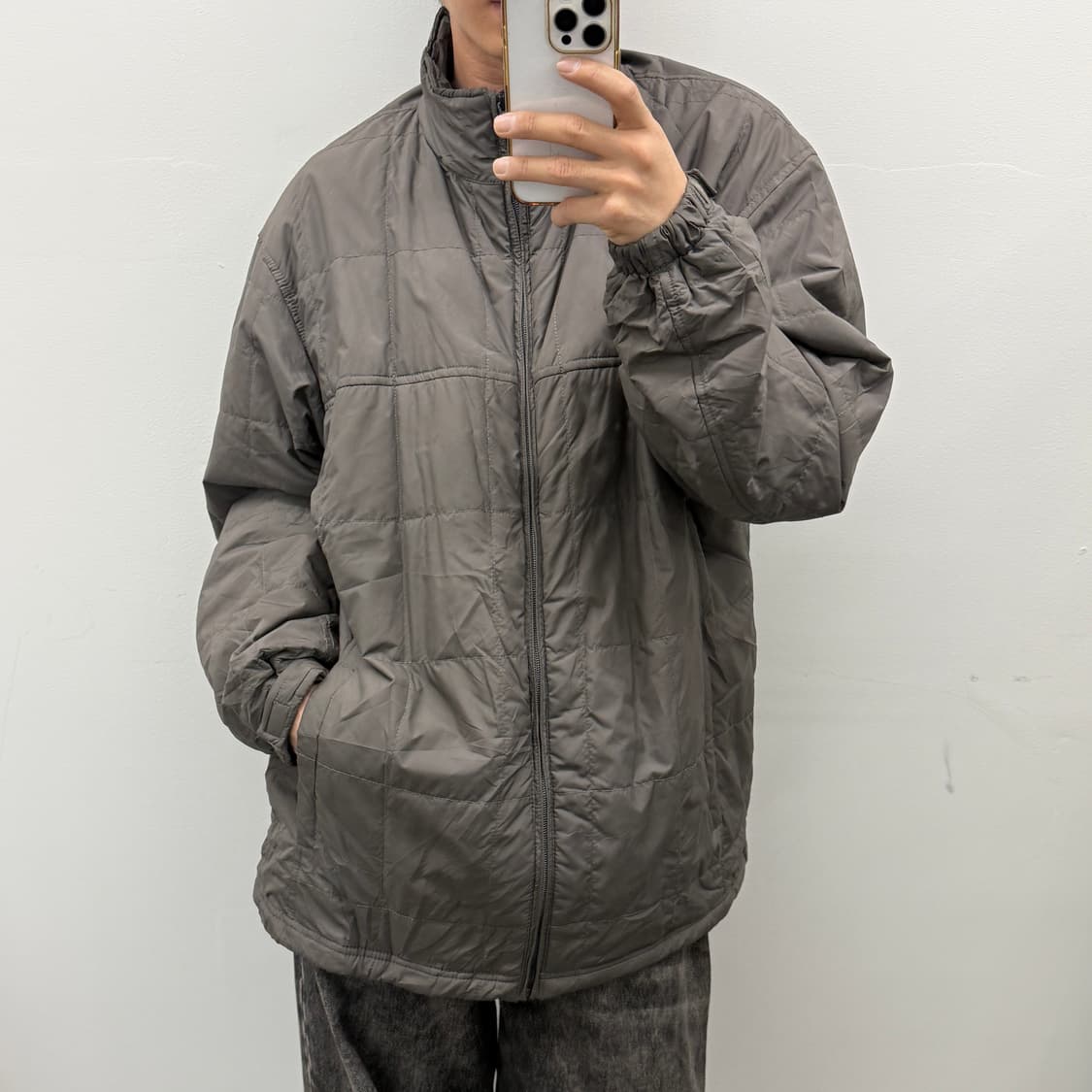 노네임 빅사이즈 경량 점퍼 상품이미지2