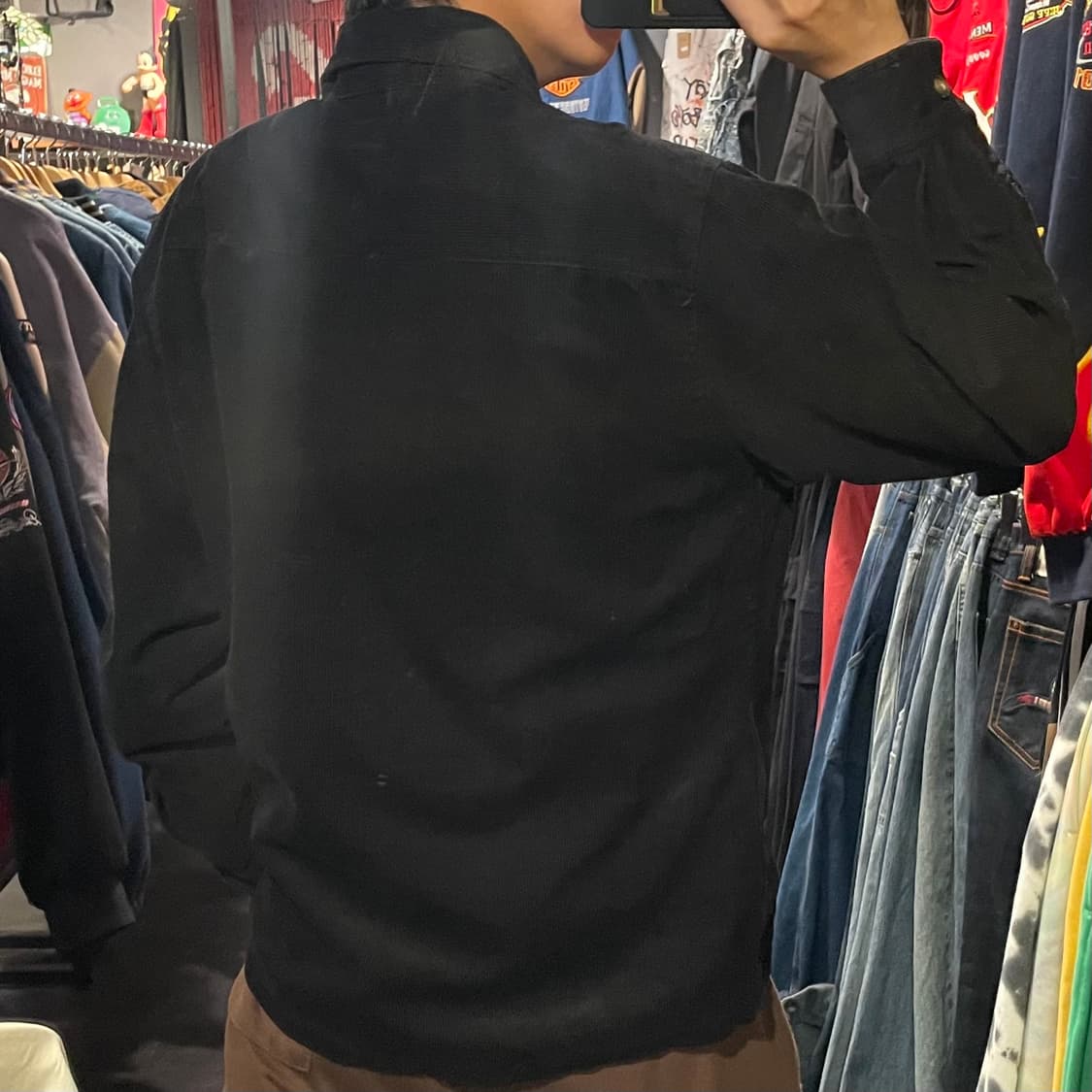 [IM] carhartt 칼하트 블랙 코듀로이 긴팔셔츠 상품이미지5