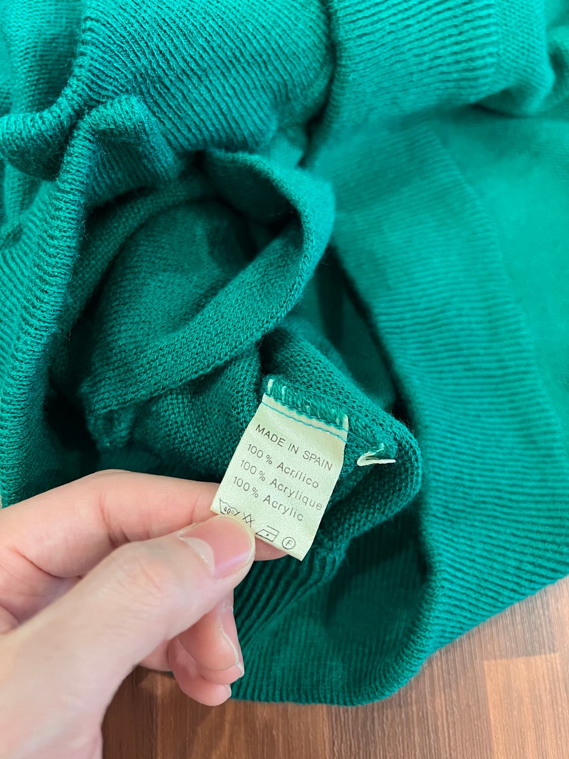 90s Lacoste 라코스테 가디건 (made in Spain) 상품이미지10